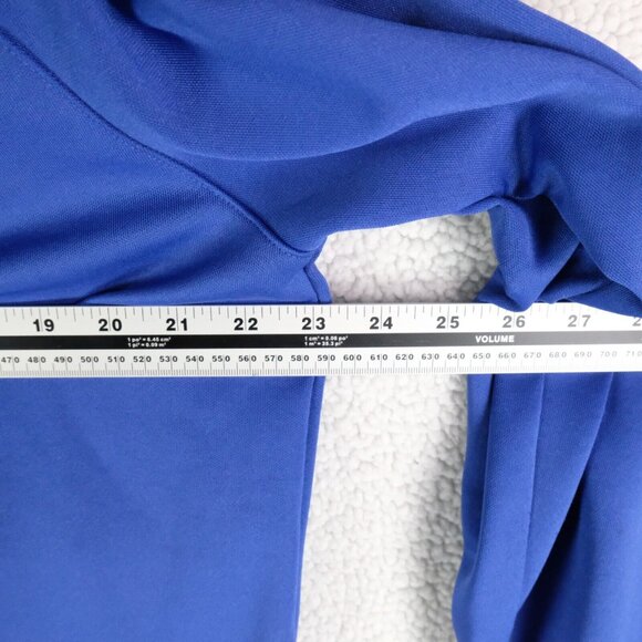 Psycho Bunny Blue Performance Jacket with Rainbow Stripes - Picture 8 of 11